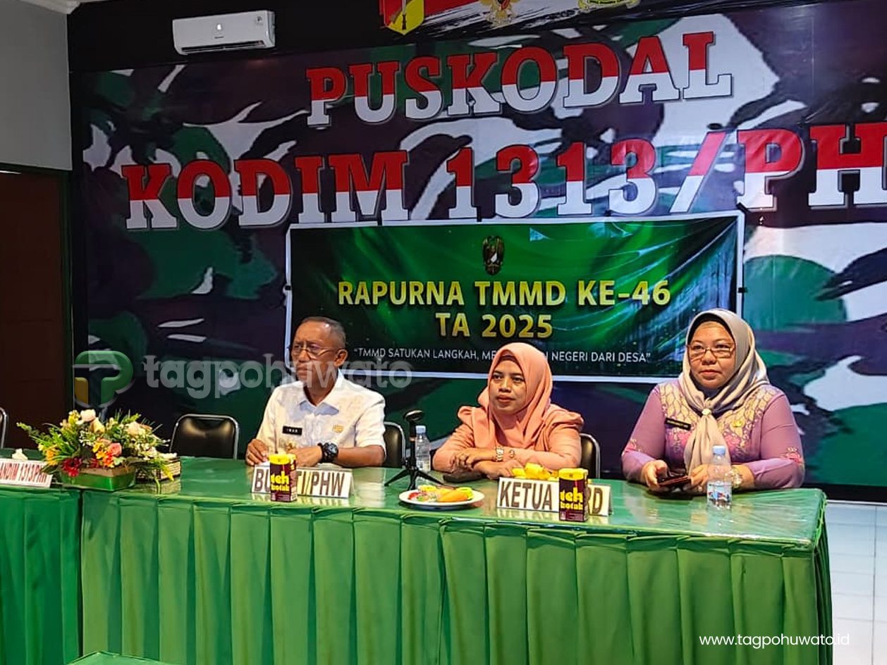 Wakil Ketua II DPRD Hadiri Paripurna TMMD ke-46 di Kodim 1313 Pohuwato