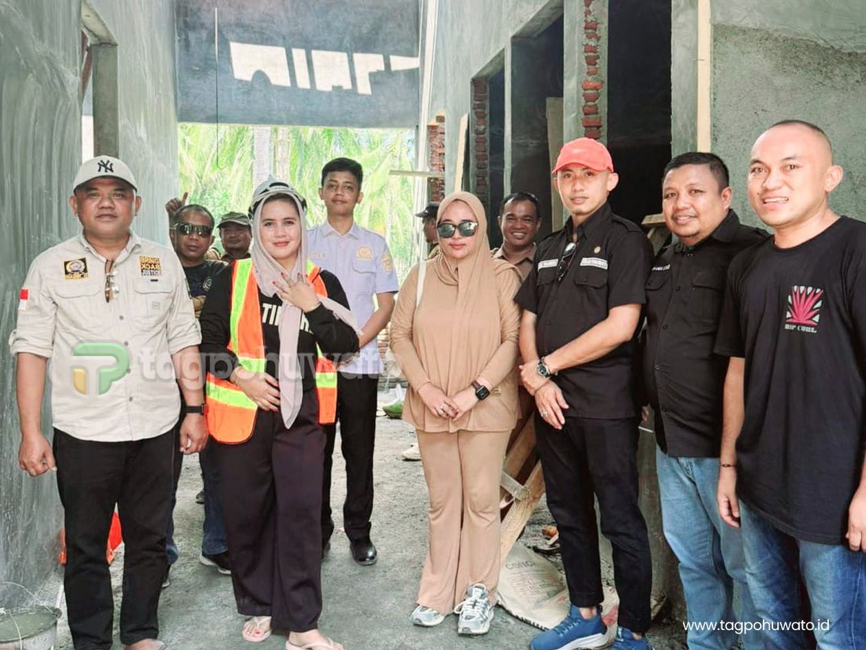 Pastikan Pekerjaan Proyek Fisik Tepat Waktu, Komisi III DPRD Pohuwato Lakukan Peninjauan Langsung.