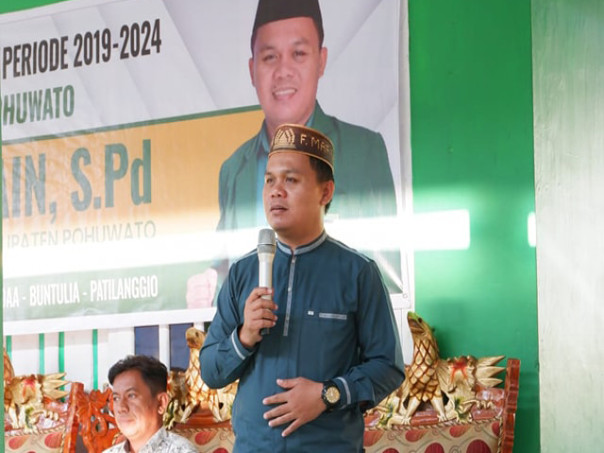 Anggota Dewan Febriyanto Mardain Pada Reses di Kecamatan Buntulia. Foto dok : Sahabat Febriyanto mardain - Facebook