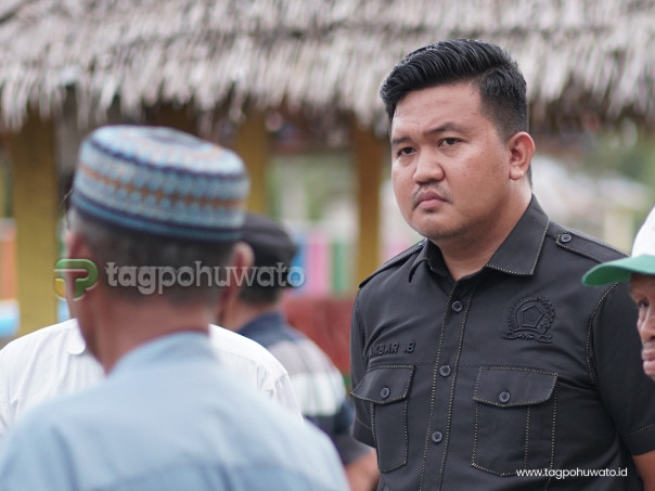 Ketua Fraksi Partai Golkar DPRD Kabupaten Pohuwato, Iqram Bhari Akbar Baderan.